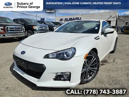 White 2015 Subaru BRZ Coupe Automatic