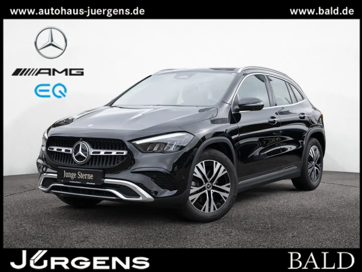 Mercedes-Benz GLA 200 d Progressive/LED/360/Distr/AHK/Winter Schwarz - 1