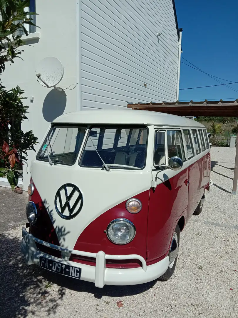 Volkswagen T1 combi Красный - 1