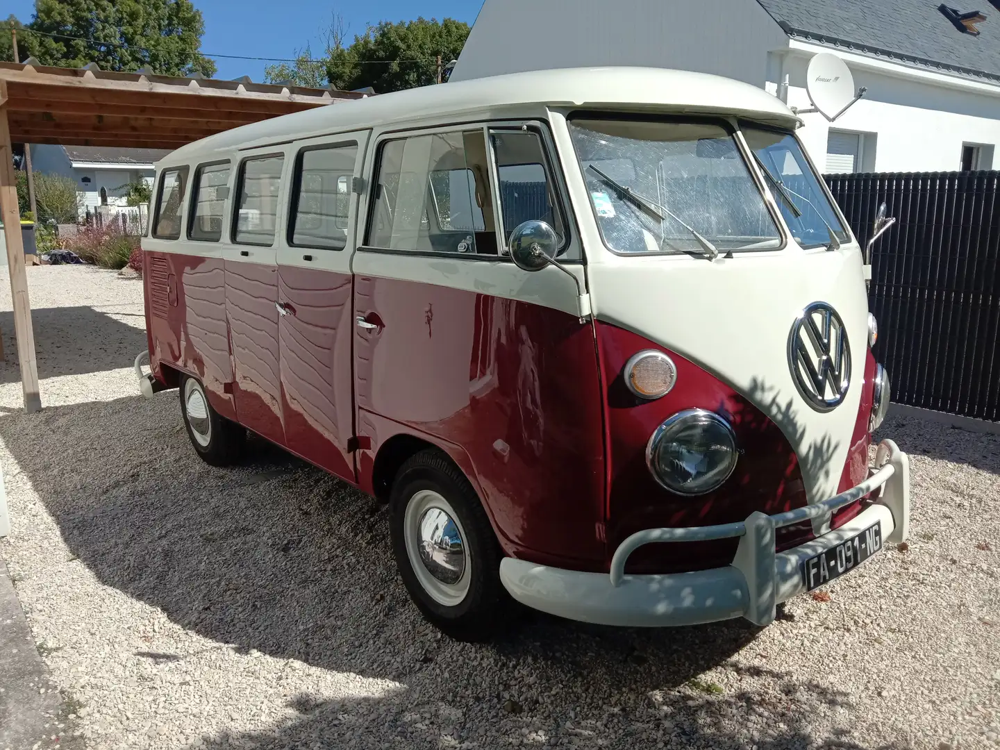 Volkswagen T1 combi Красный - 2