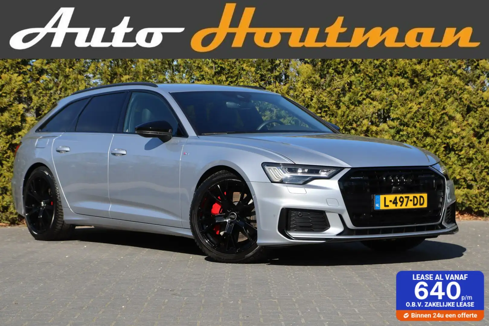Audi A6 Avant 55 TFSI e 366 pk quattro Competition 3x s li Gris - 1