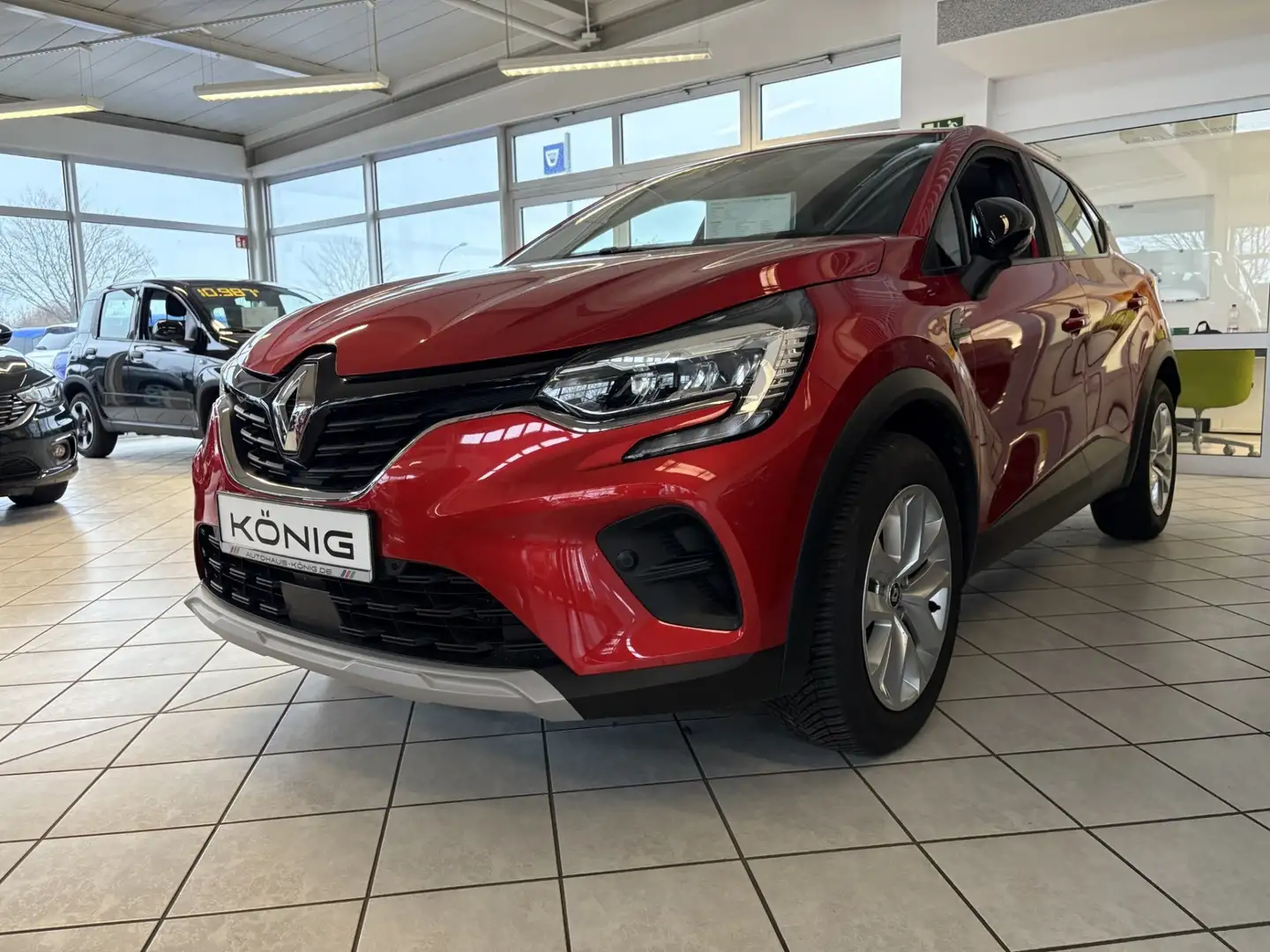 Renault Captur 1.3 TCe 140 Automatik Klimaautomatik Navi Rouge - 1