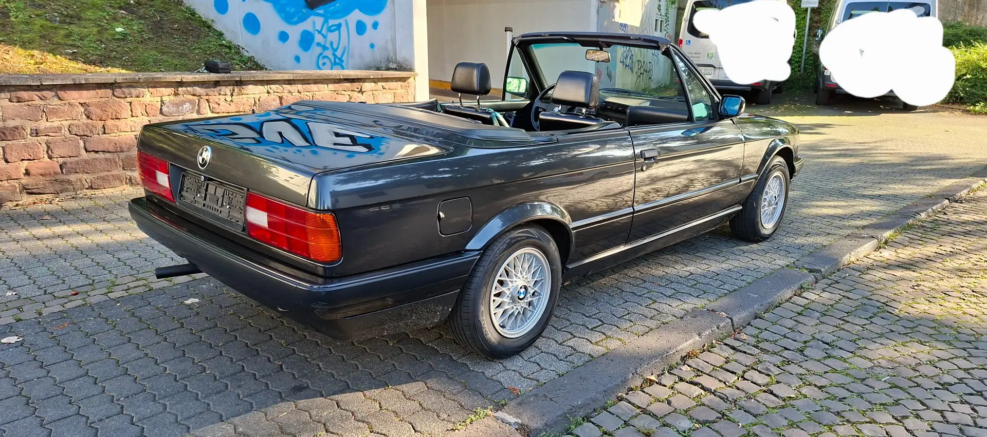 BMW 318 E30 Cabrio Чёрный - 2