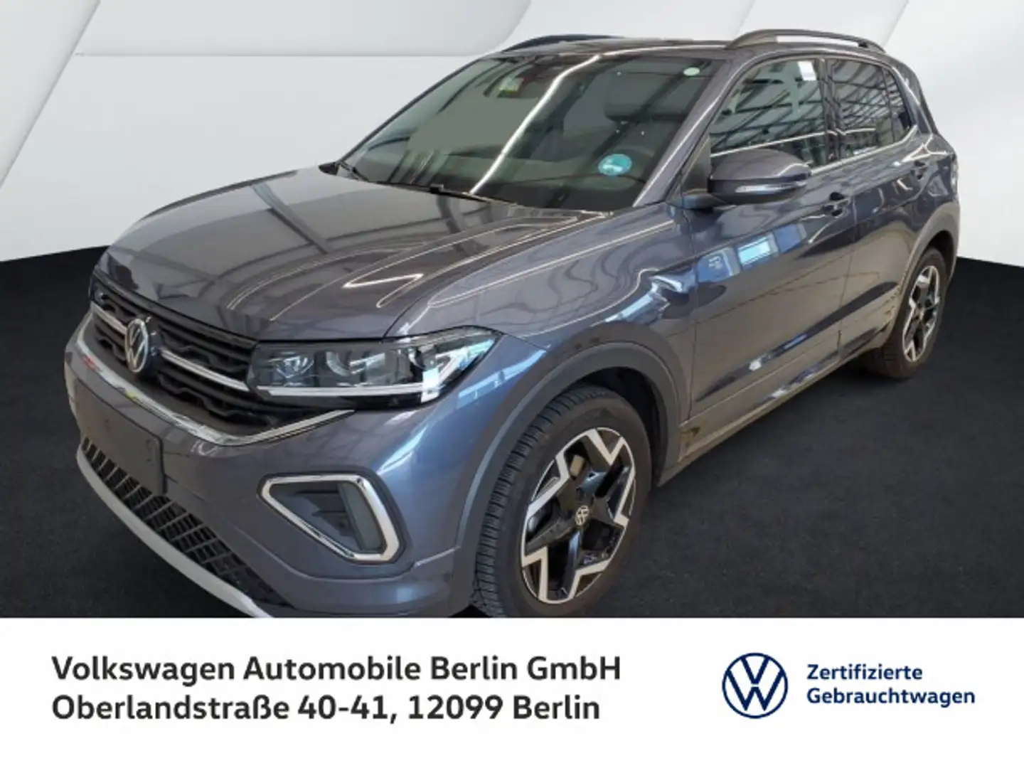 Volkswagen T-Cross 1.5TSI DSG R-Line NAVI AHK KAMERA Grau - 1