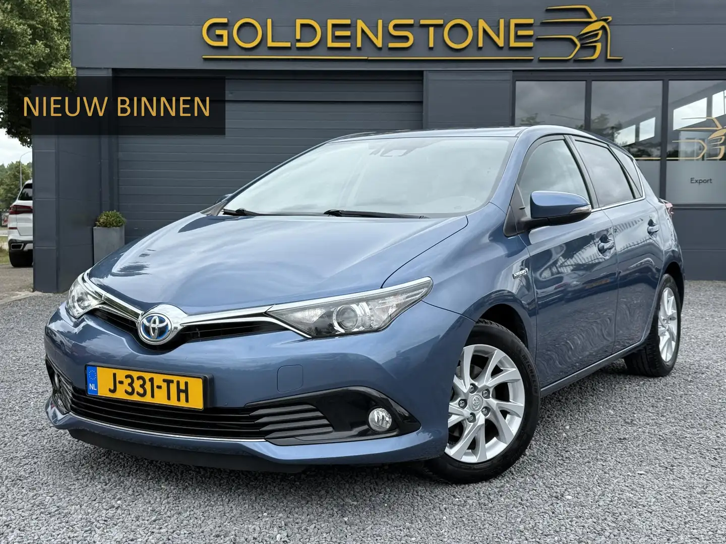 Toyota Auris 1.8 Hybrid Dynamic 1e Eigenaar,Navi,Camera,Dealer Blauw - 1