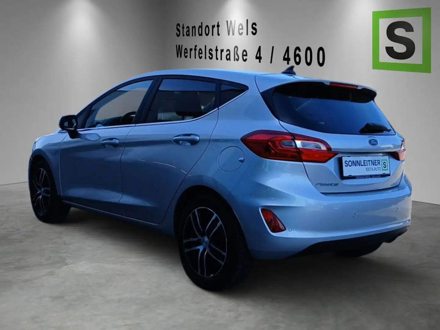 Ford Fiesta FIESTA Titanium 1,0 EcoBoost S&S Grau - 2