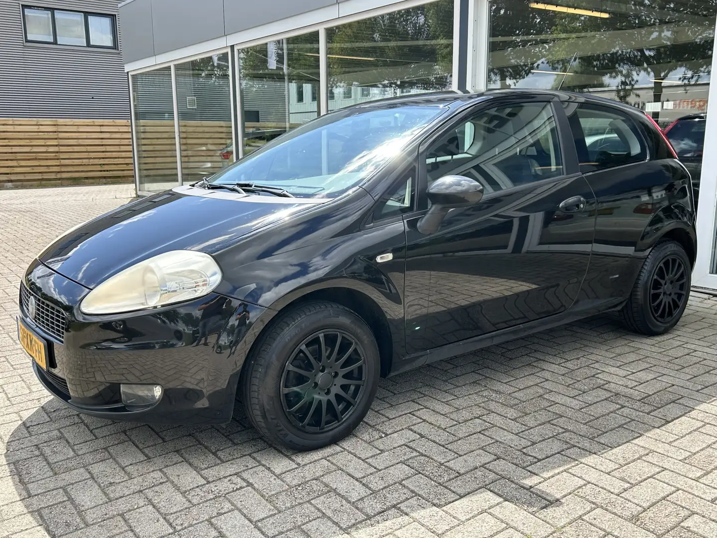 Fiat Grande Punto 1.4 Dynamic Cruise / Airco / LMV Schwarz - 2