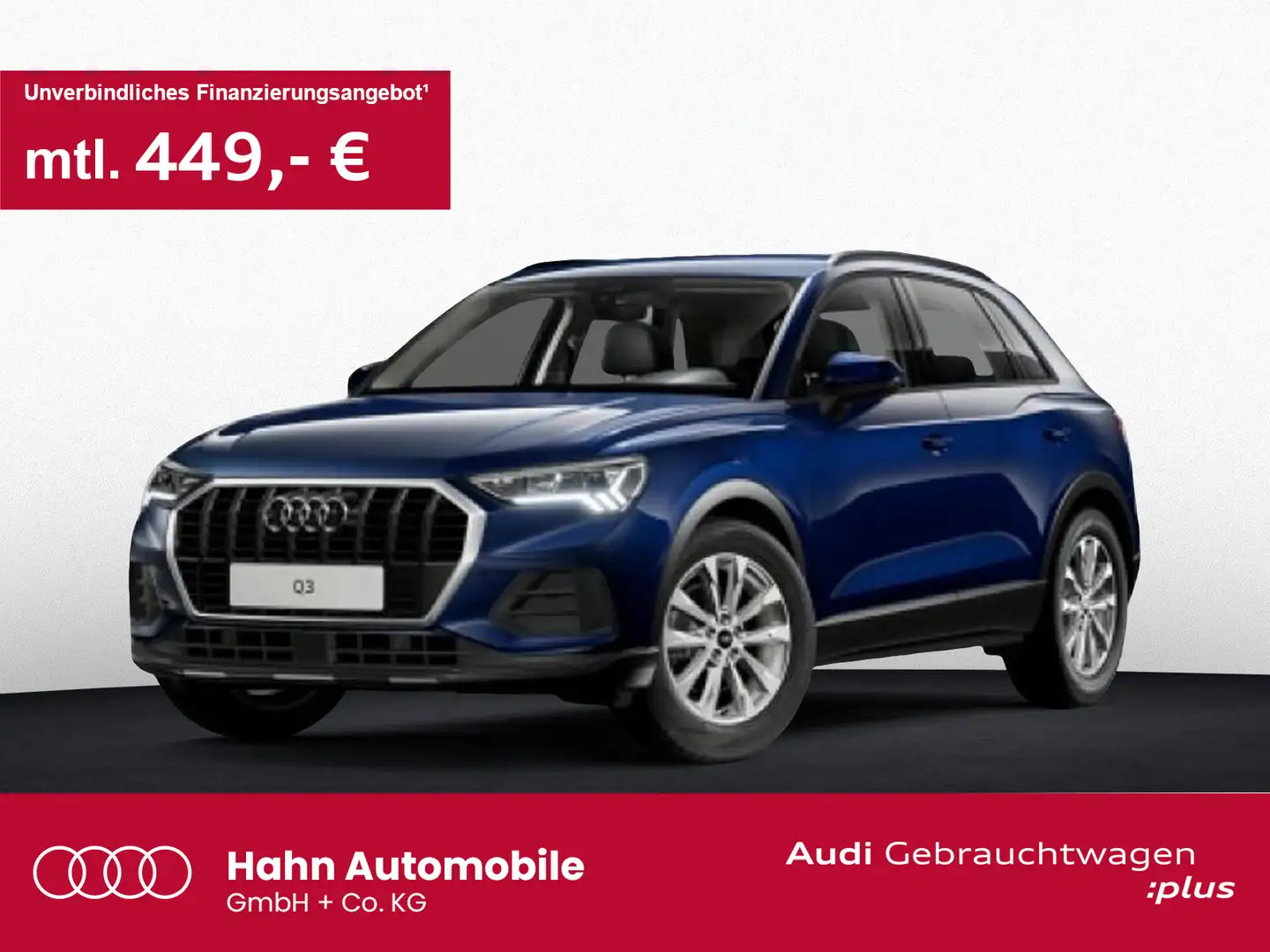 Audi Q3 35TDI S-tronic 18" Cam LED Navi SHZ Virtual Blau - 1