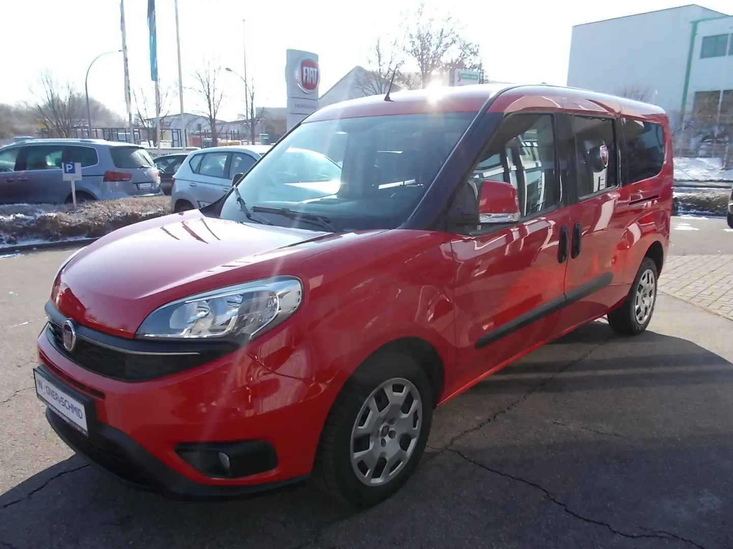 Fiat Doblo Kombi SX Maxi 1.3 Mjet Rot - 1