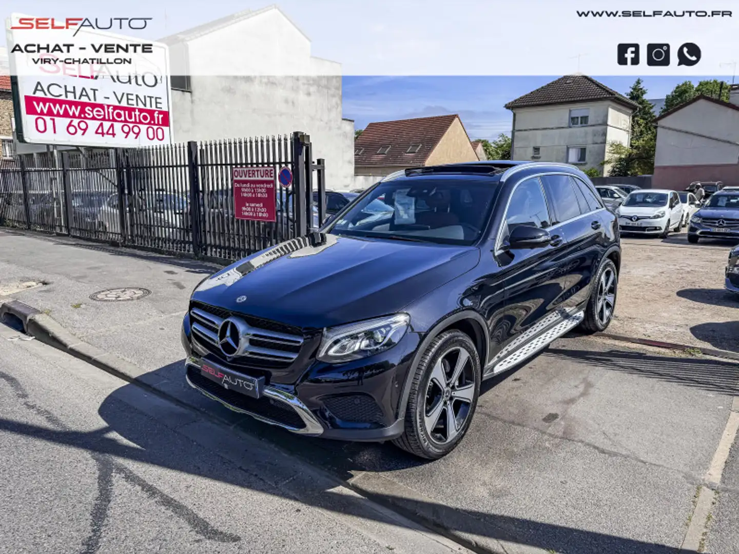 Mercedes-Benz GLC 350 350 D 258CH FASCINATION 4MATIC 9G-TRONIC Noir - 1