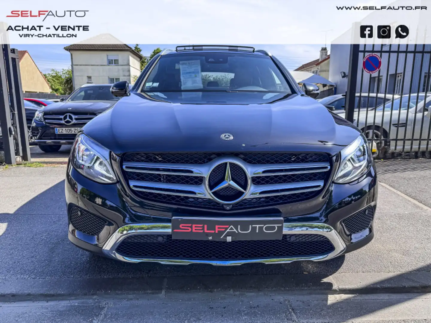 Mercedes-Benz GLC 350 350 D 258CH FASCINATION 4MATIC 9G-TRONIC Noir - 2