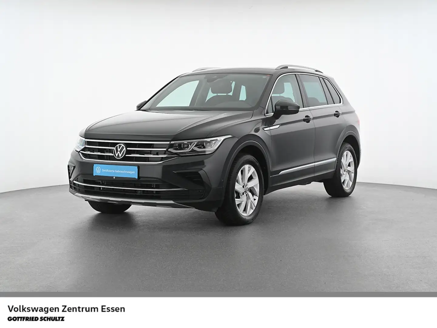 Volkswagen Tiguan Elegance 4Motion TDI DSG Matrix AHK Standhzg Navi Grau - 1