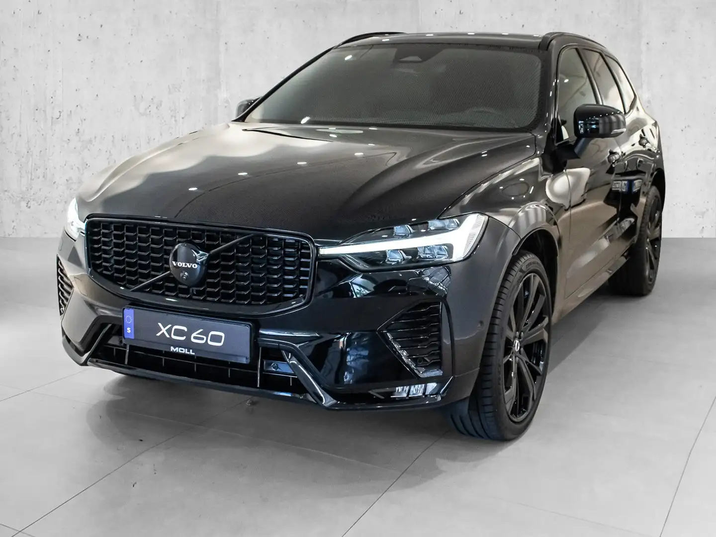 Volvo XC60 B5 (E6d) Ultra Black Edition 360 3xKLIMA LM Schwarz - 2
