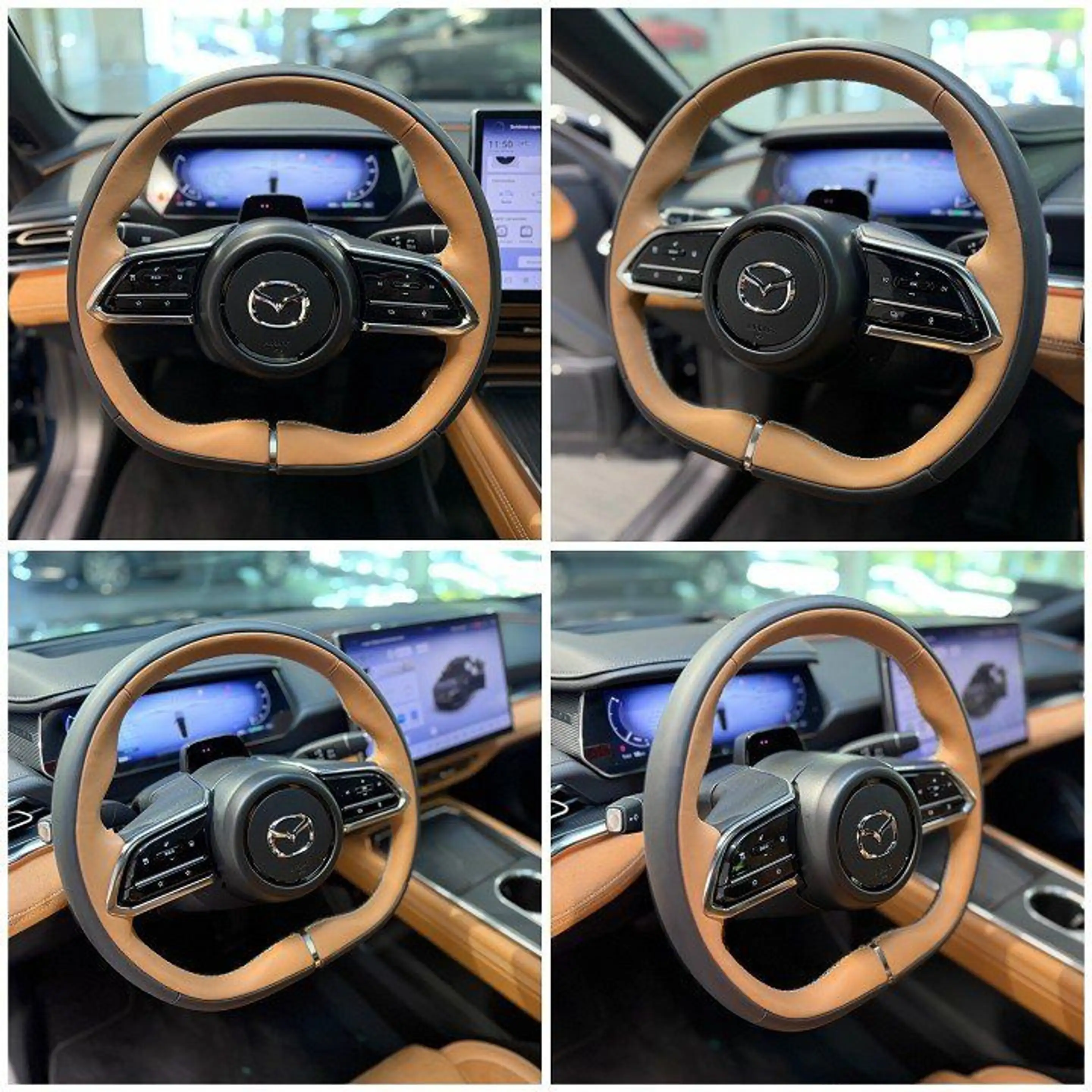 Mazda 6e EV 258PS Takumi Plus Teil-Nappaleder beige — photo 7