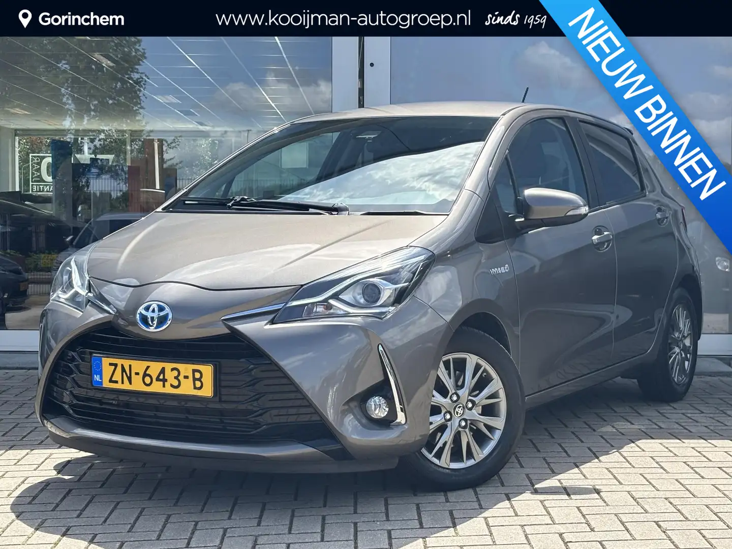 Toyota Yaris 1.5 Hybrid Dynamic | Apple Carplay/Android Auto | Gris - 1