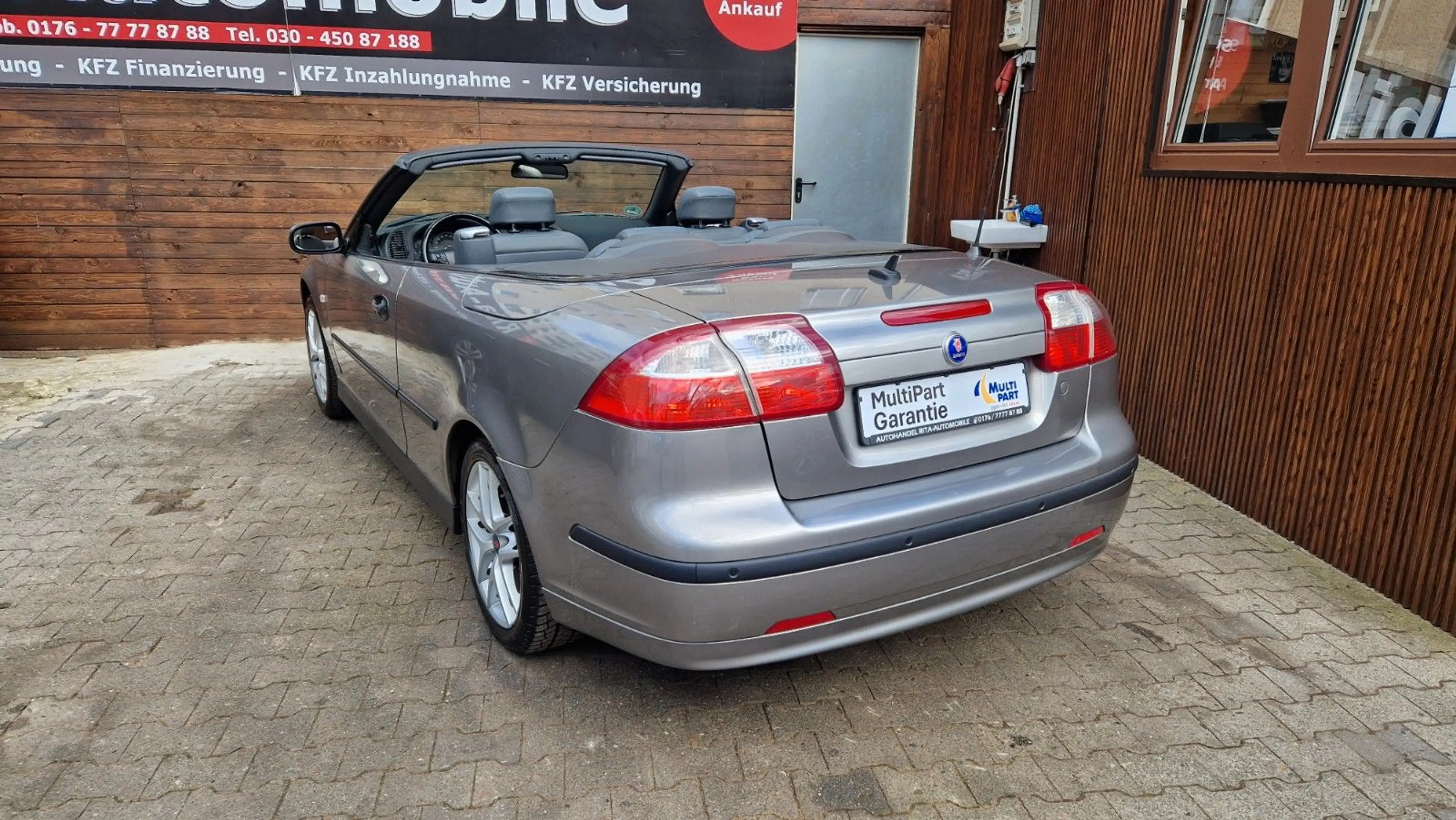 Saab 9-3 1.8t Vector Cabriolet, Volleder, PDC, SHZ — photo 12