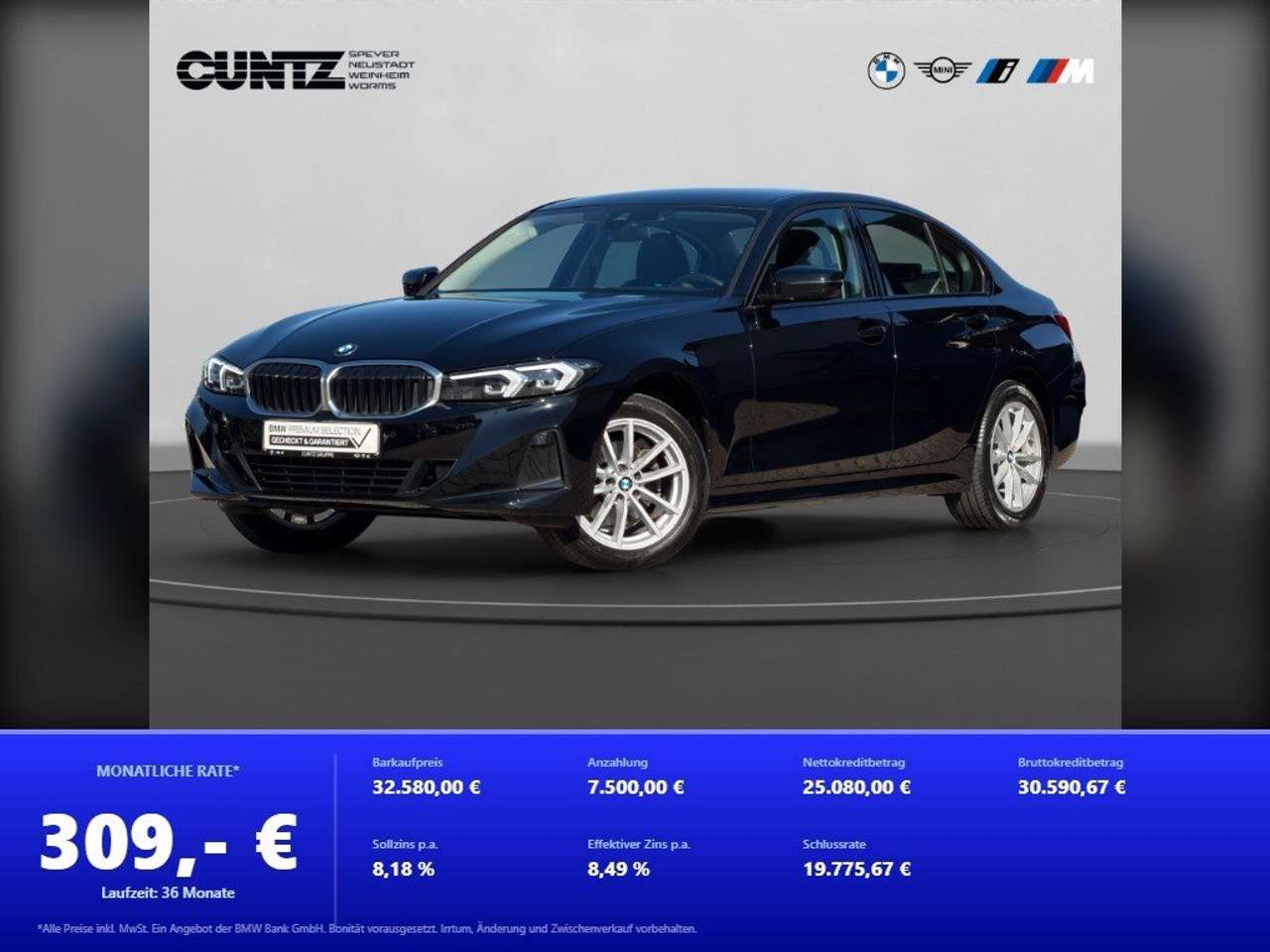 BMW 320 — BMW 320 i Limousine LiveCockpitPlus Sitzheizung PDC