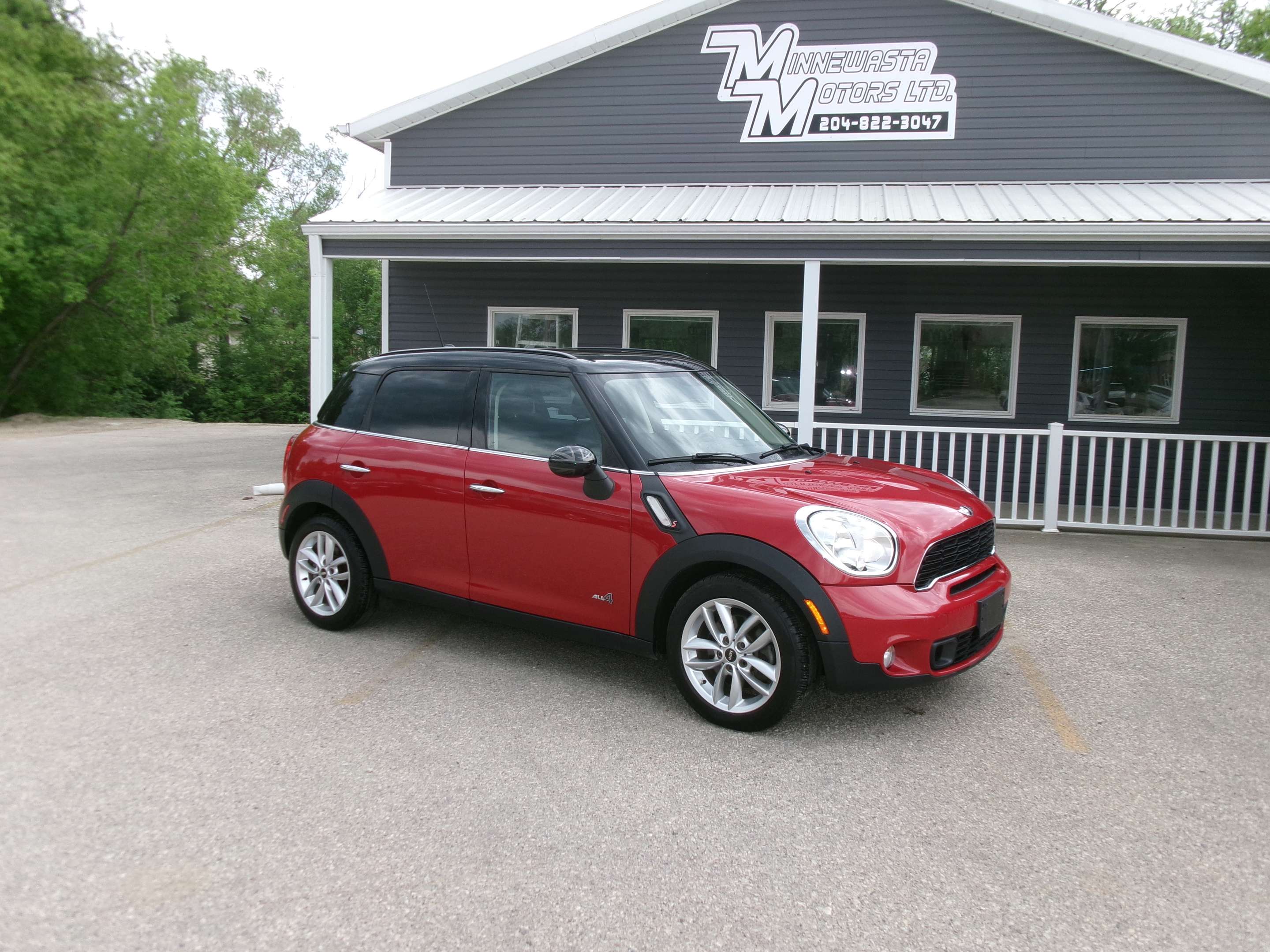 Red 2013 MINI Countryman S ALL4 AWD SUV / Crossover All-Wheel Drive Automatic
