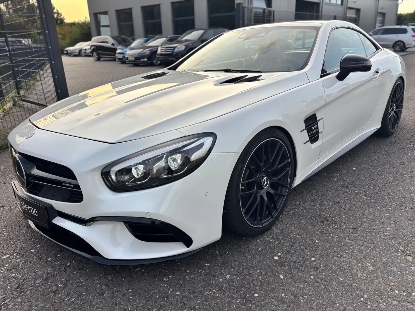 Mercedes-Benz SL 500 SL-500 AMG 63 Umbau. Navi+/H-K/SoftClose/Massage Blanc - 1