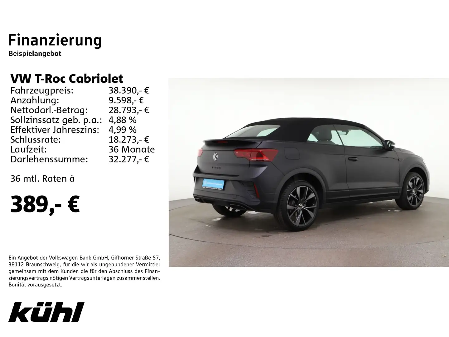 Volkswagen T-Roc 1.5 TSI DSG R-Line Edition Black Noir - 2