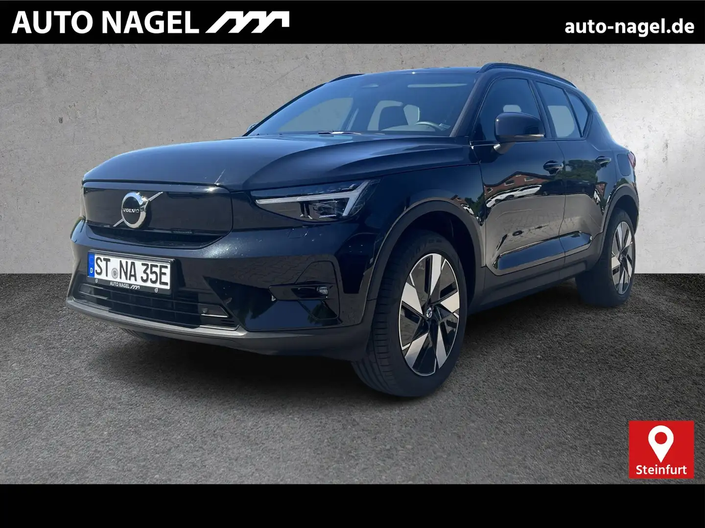 Volvo EX40 EX40 Recharge Plus Dark STANDH|LED|CAM| Czarny - 1