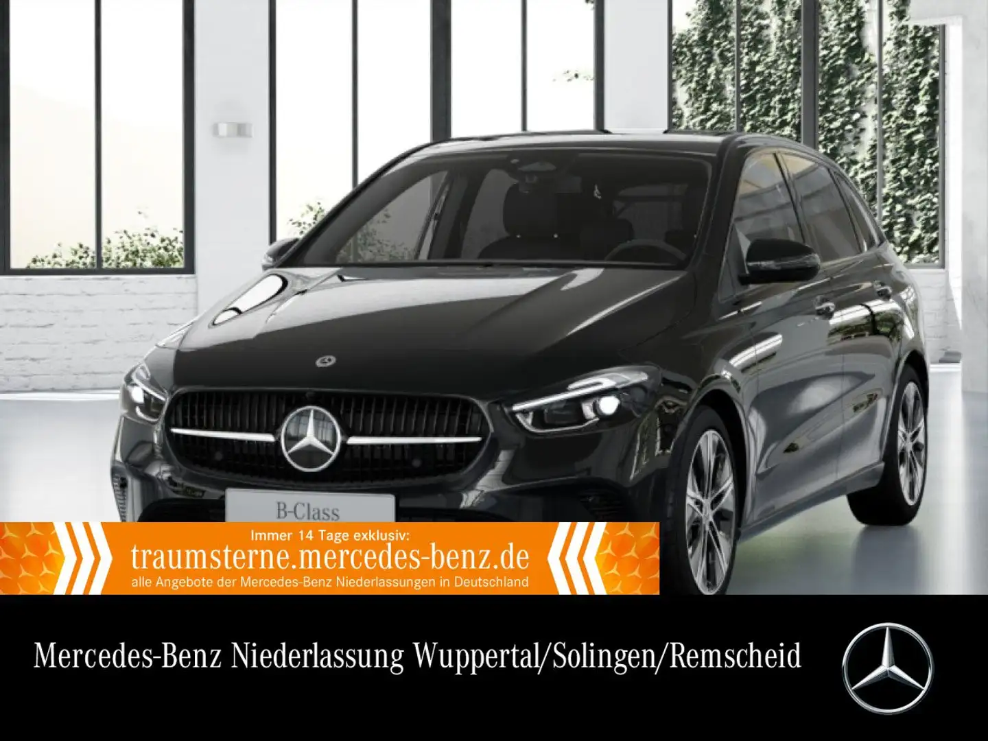 Mercedes-Benz B 180 PROGRESSIVE+NIGHT+PANO+MULTIBEAM+KAMERA+TOTW Schwarz - 1