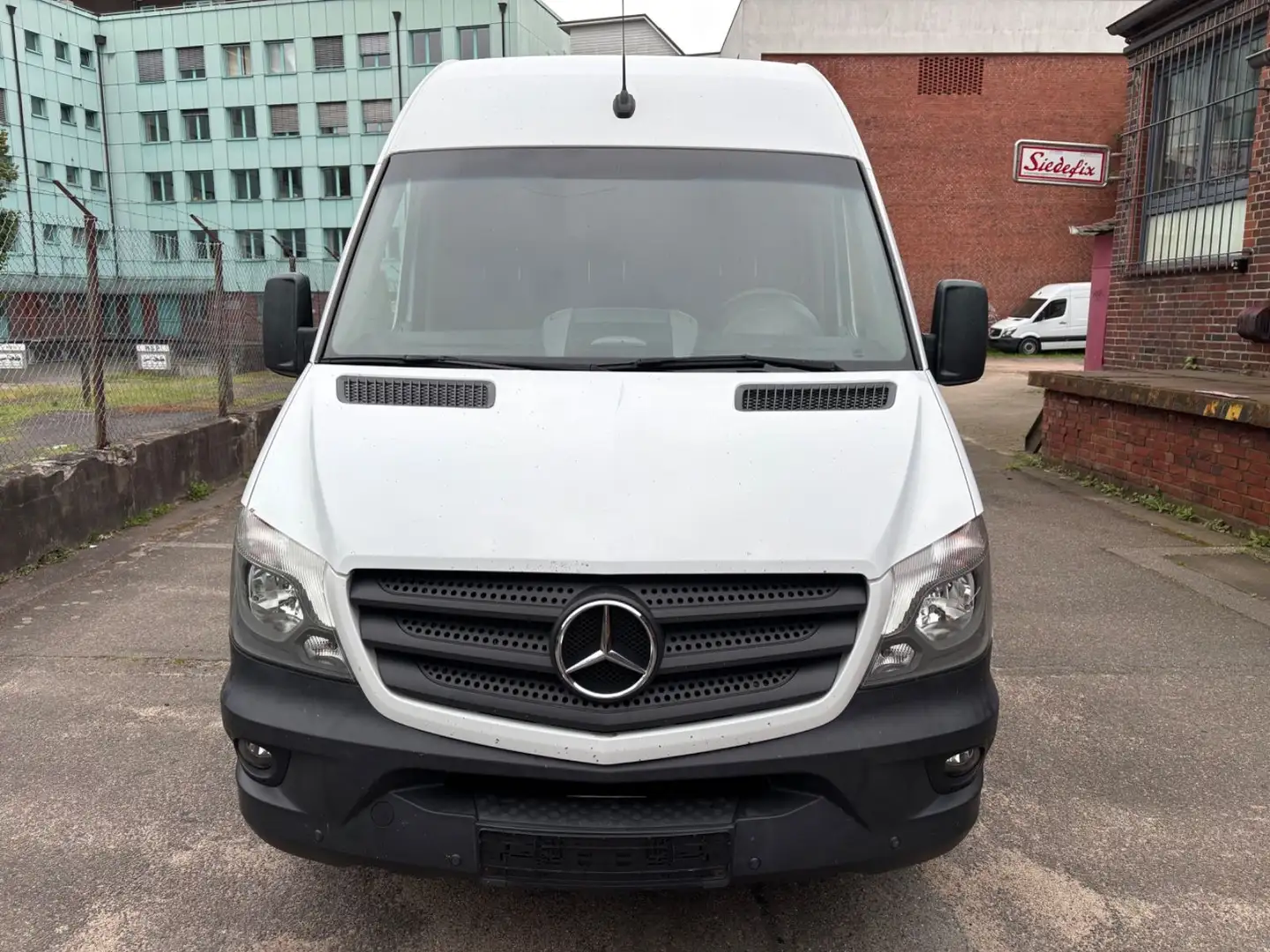 Mercedes-Benz Sprinter 316 CDi Kast. H+L Klima,AHK,R.Kam Eur-6 Blanc - 2
