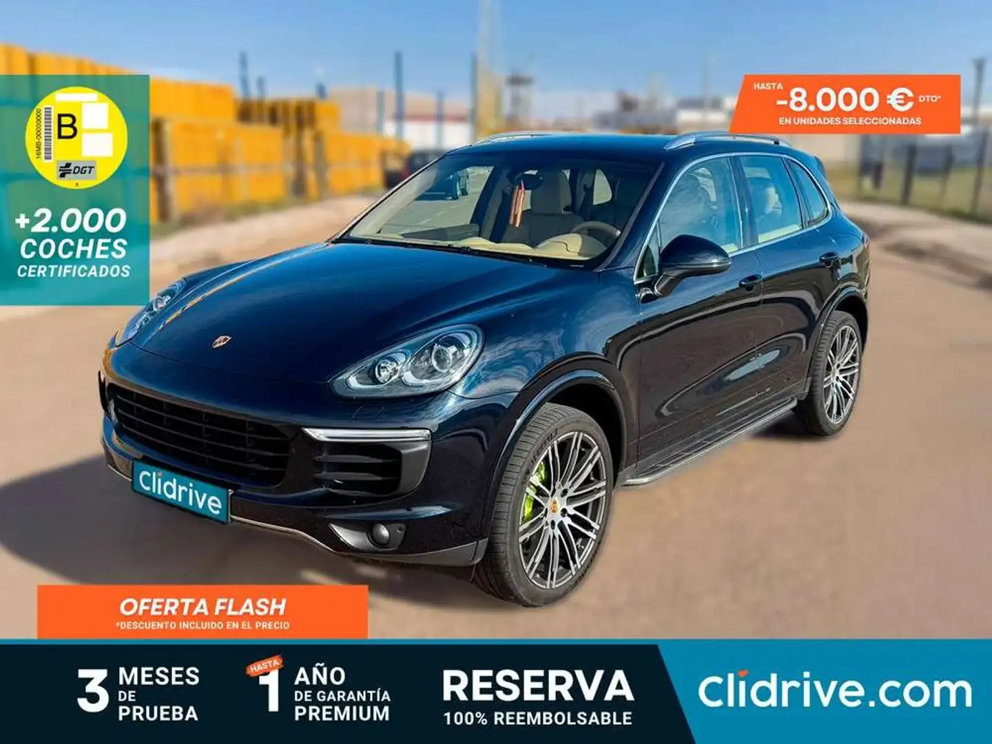 Porsche Cayenne S Diesel Aut. Negro - 1