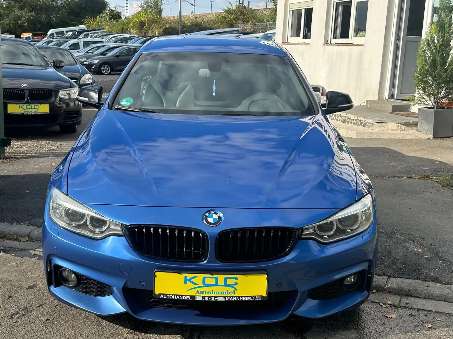 BMW 430 d Cabrio M-Sportpaket Kék - 2