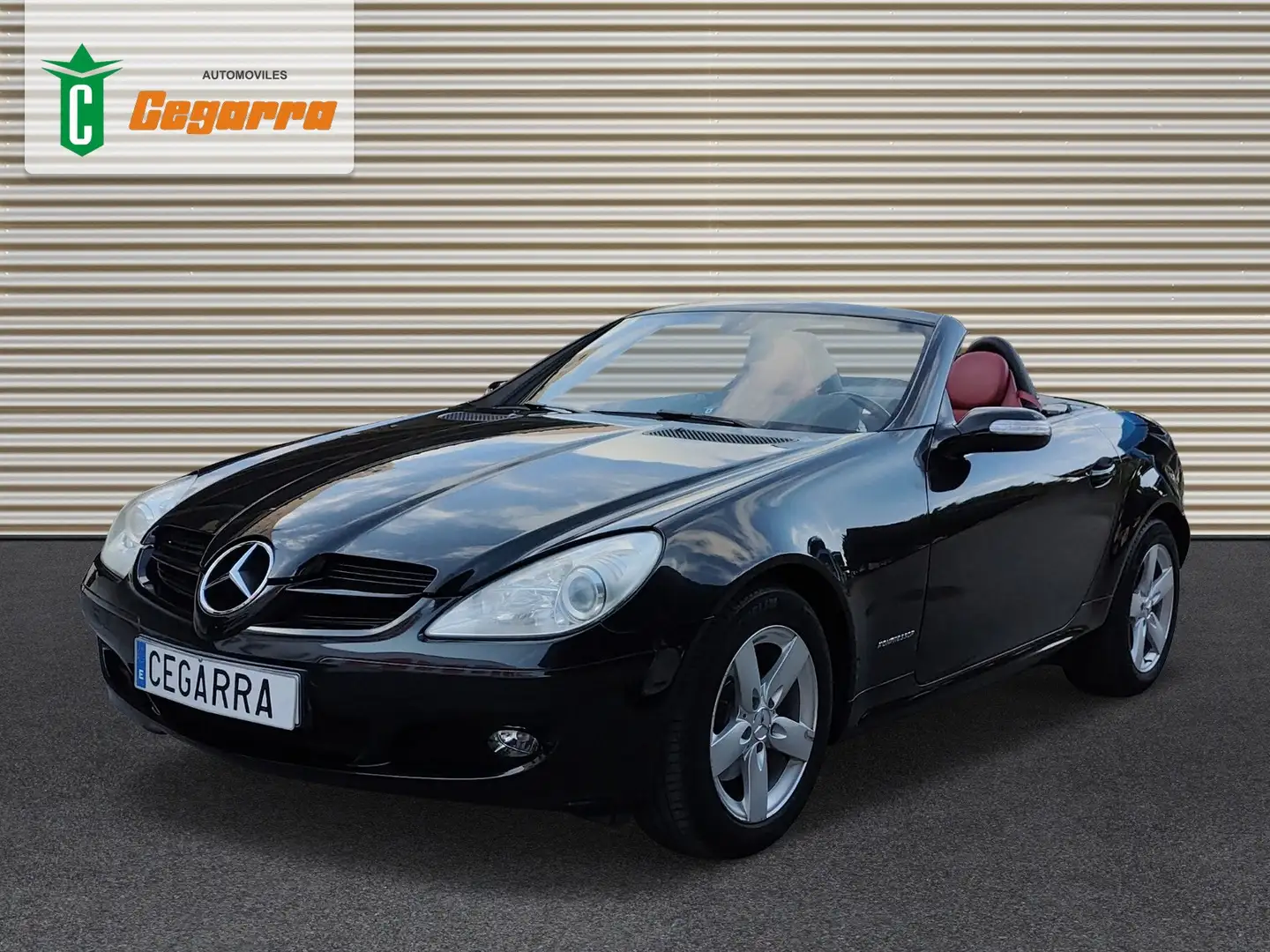Mercedes-Benz SLK 200 200K Negro - 1