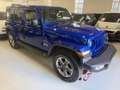 Jeep Wrangler Wrangler IV 2018 Unlimited 2.2 mjt II Sahara auto Azul - thumbnail 3
