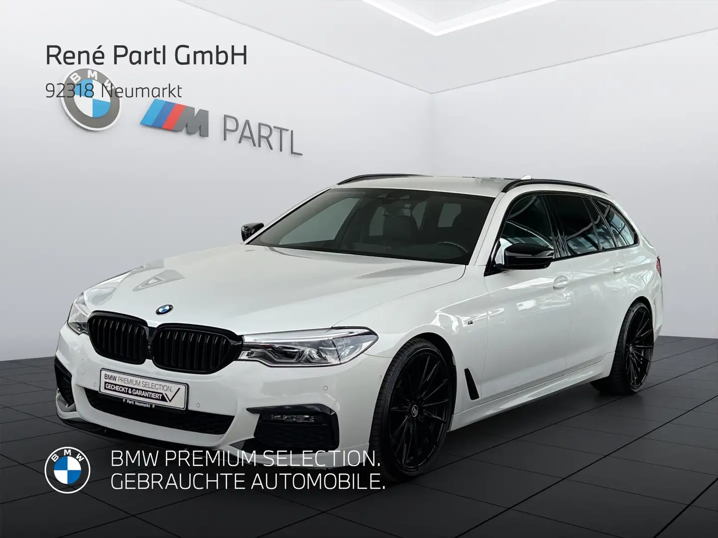 BMW 530 d xDrive Touring M-Sport adapLED 360° H/K HUD White - 1