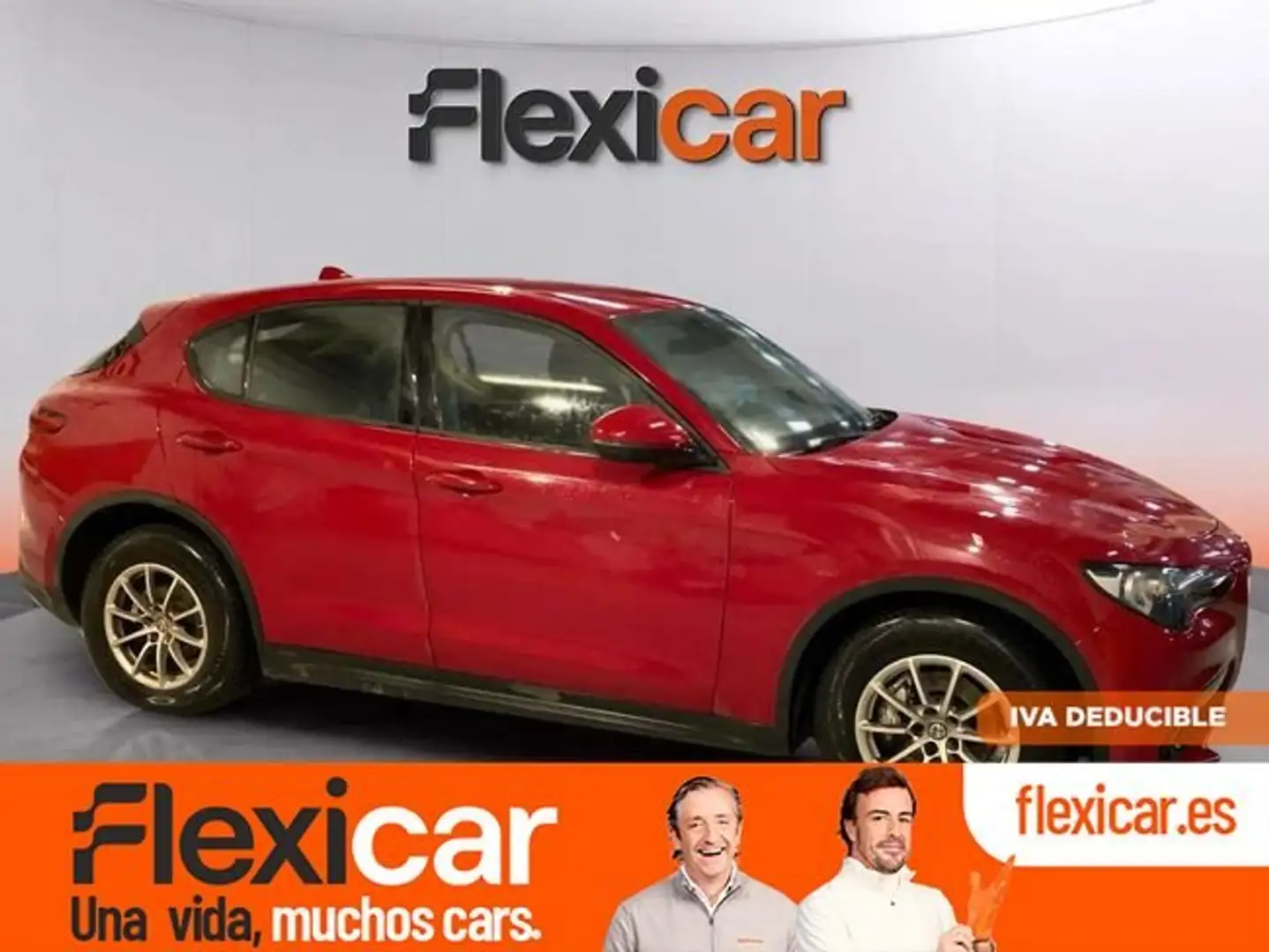 Alfa Romeo Stelvio 2.2+Di%C3%A9sel+118kW+%28160CV%29+Executive+RWD Rojo - 1