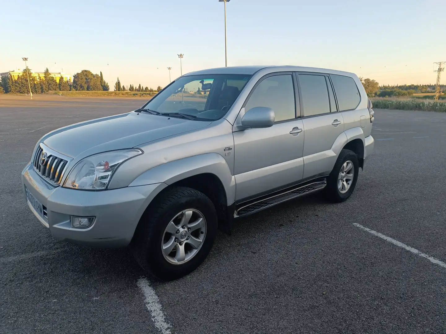 Toyota Land Cruiser Prado D4D GX Silber - 1
