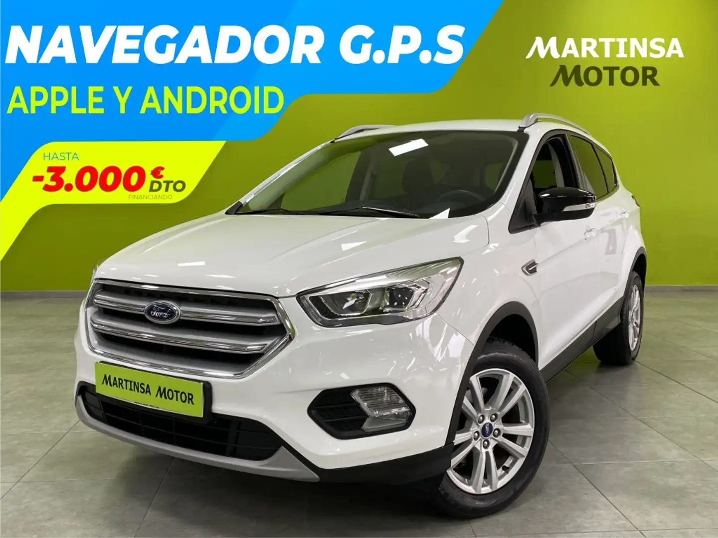 Ford Kuga 1.5 EcoB. Auto S&S Trend+ 4x2 120 Blanco - 1