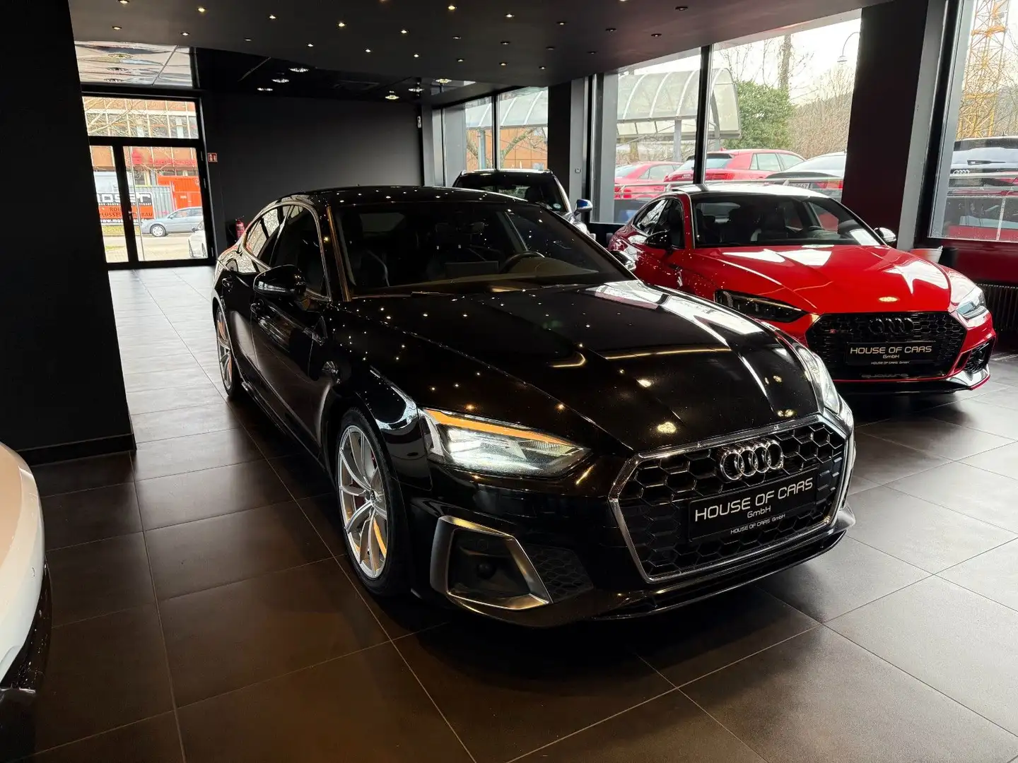 Audi A5 Sportback 40 TDI S-Line*Kamera Zwart - 2
