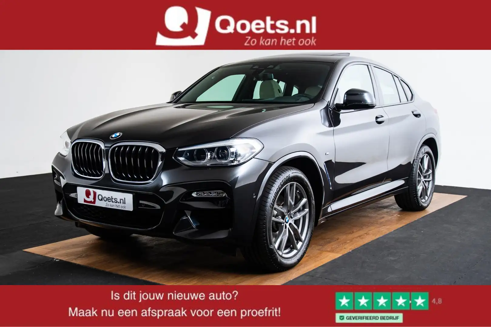 BMW X4 xDrive20i High Executive M-sport - Panoramadak - M Grijs - 1