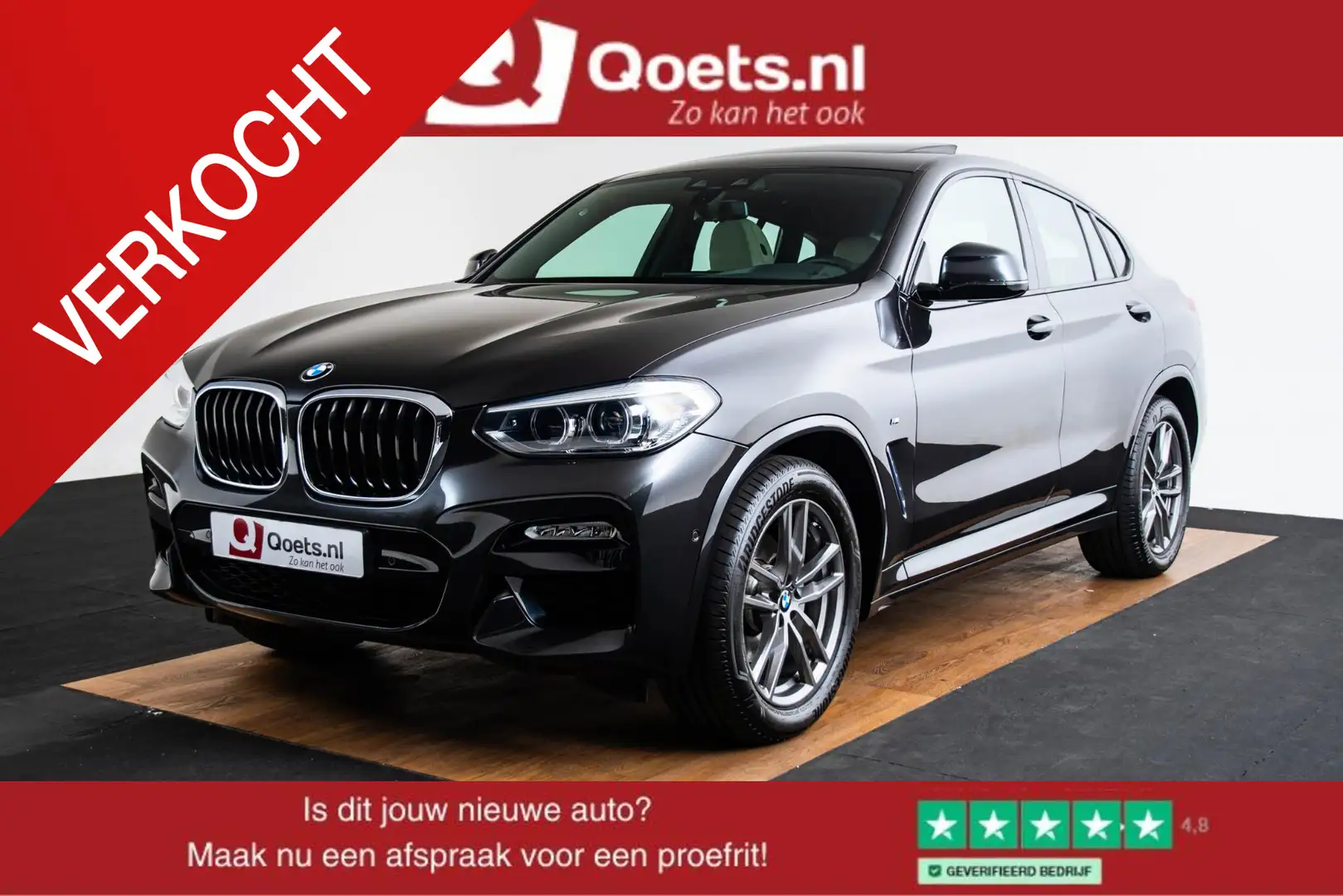 BMW X4 xDrive20i High Executive M-sport - Panoramadak - M Сірий - 1