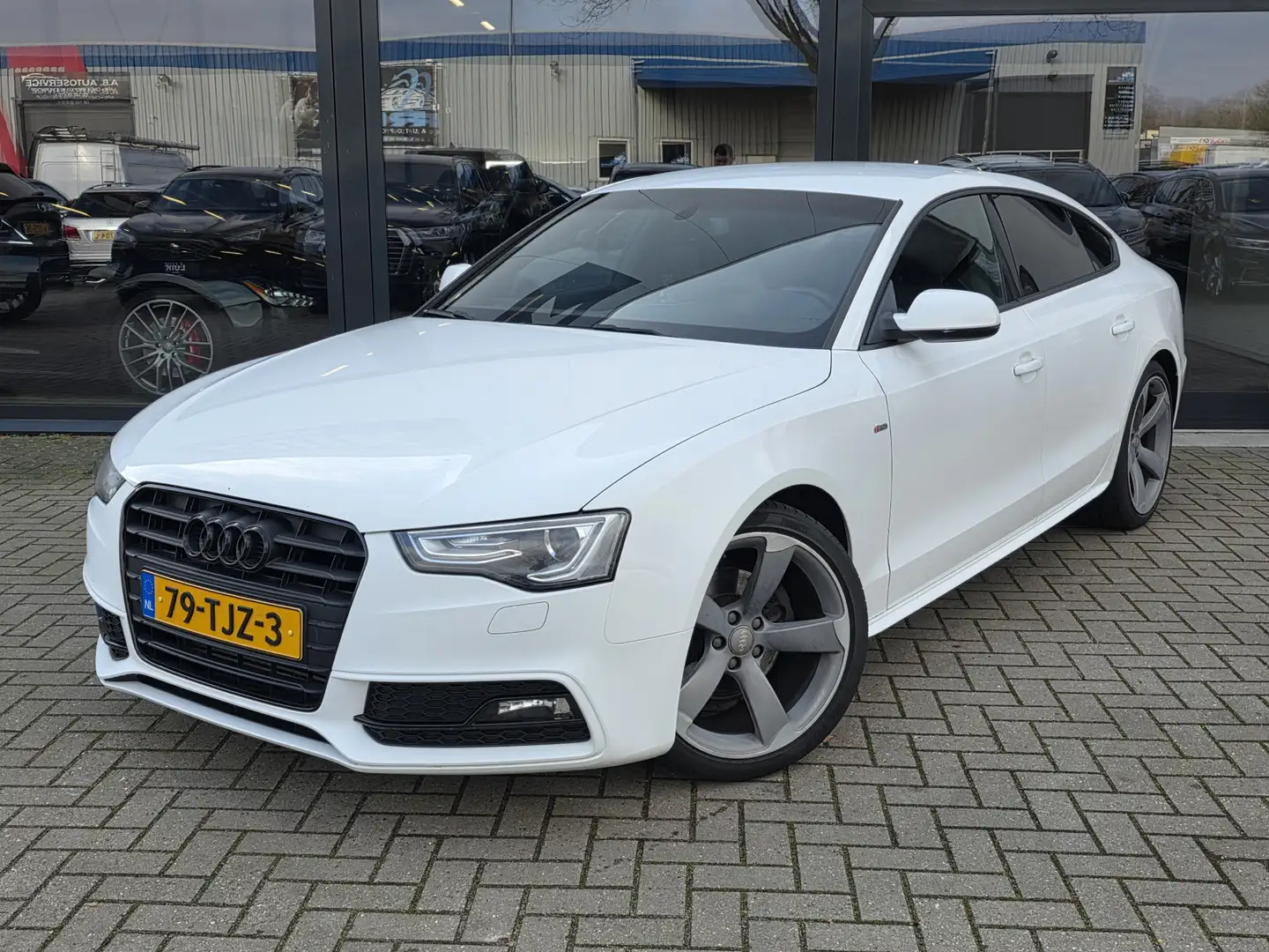 Audi A5 Sportback 1.8 TFSI Pro Line S + 3x S-LINE + XENON Weiß - 2