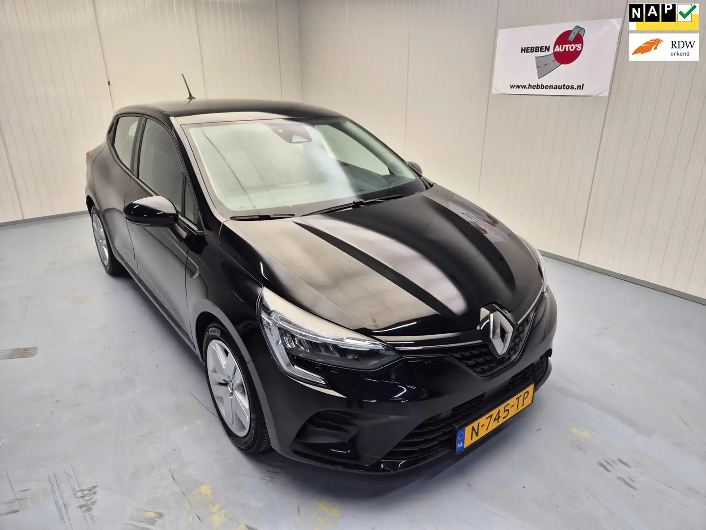 Renault Clio 1.0 TCe Zen Navi Airco Cruise Alu Pdc Noir - 1