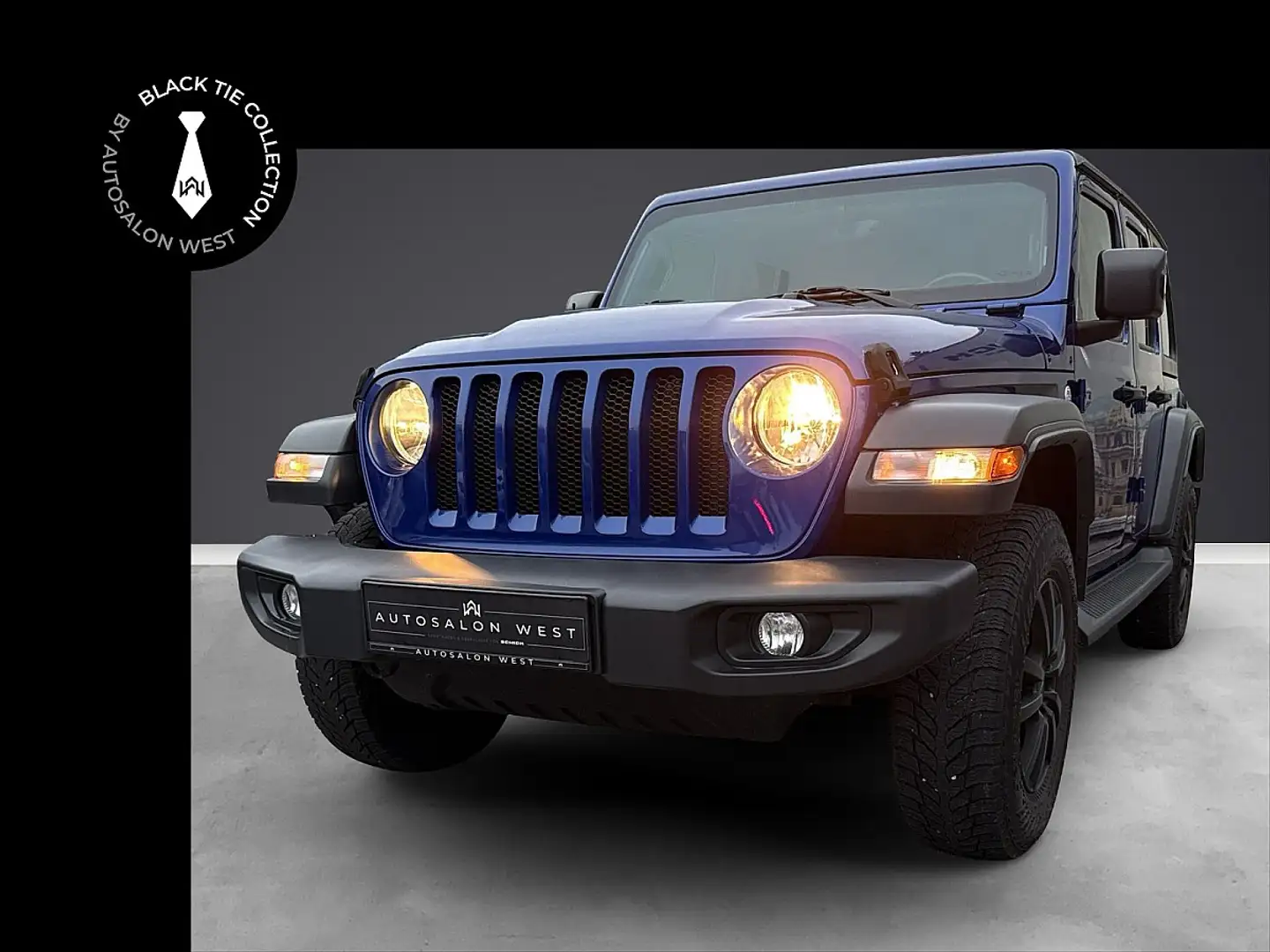 Jeep Wrangler Unlimited Rubicon 2,2 CRDi Aut. Blau - 1