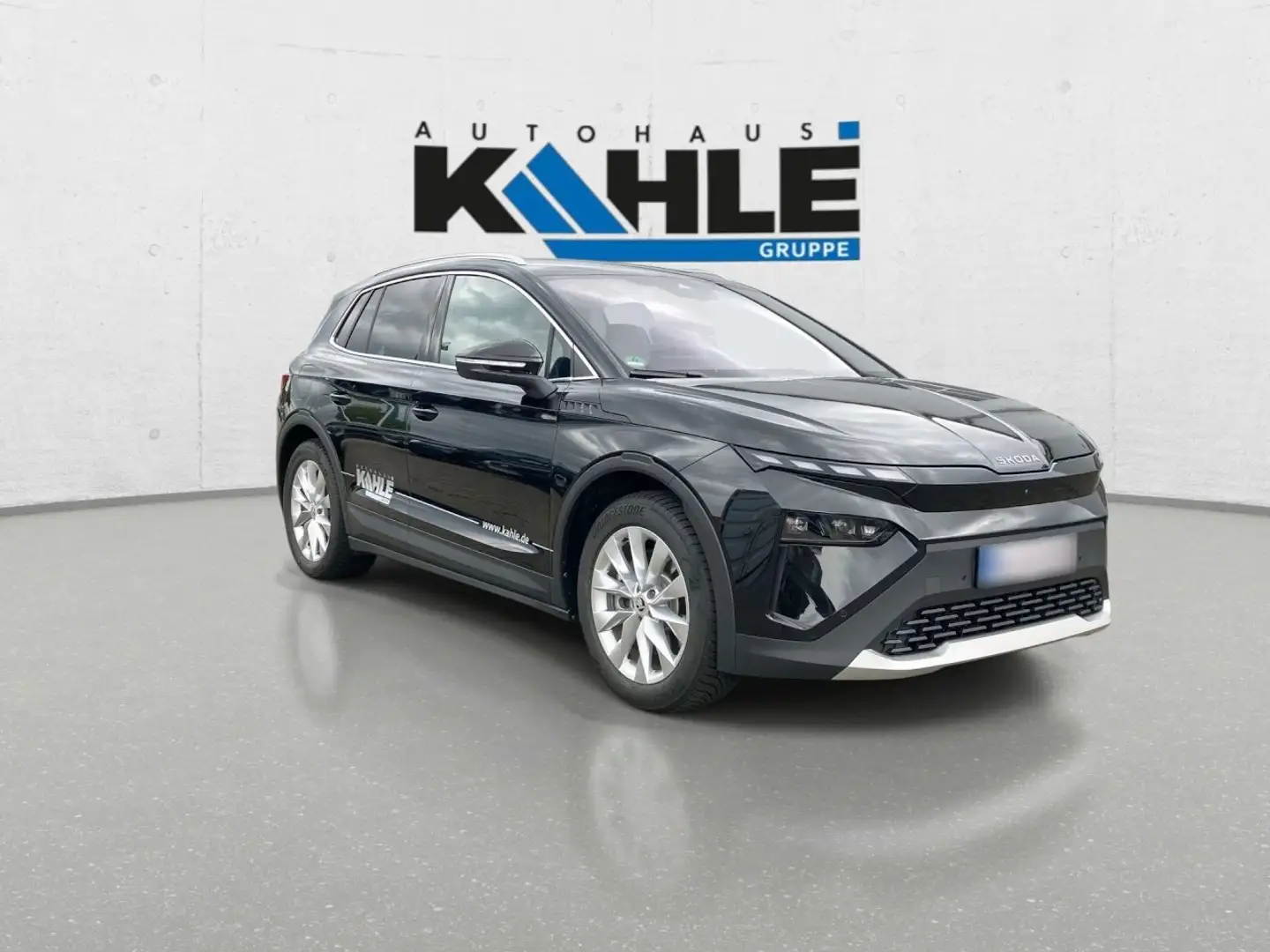 Skoda Elroq 85 Lodge Navi AHK LED Head-up SHZ Klima RFK Klima Schwarz - 2