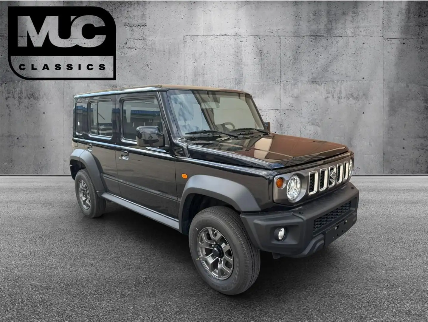 Suzuki Jimny 1.5L 4WD GLX *5-Türer*Navi*Klima*ACC*AHK* Zwart - 1