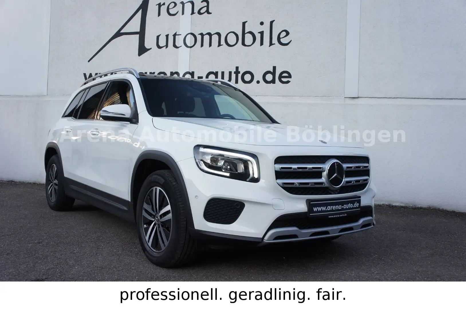 Mercedes-Benz GLB 200 d Automatik*WIDESCREEN*LED*PANO*7-SITZER Weiß - 1