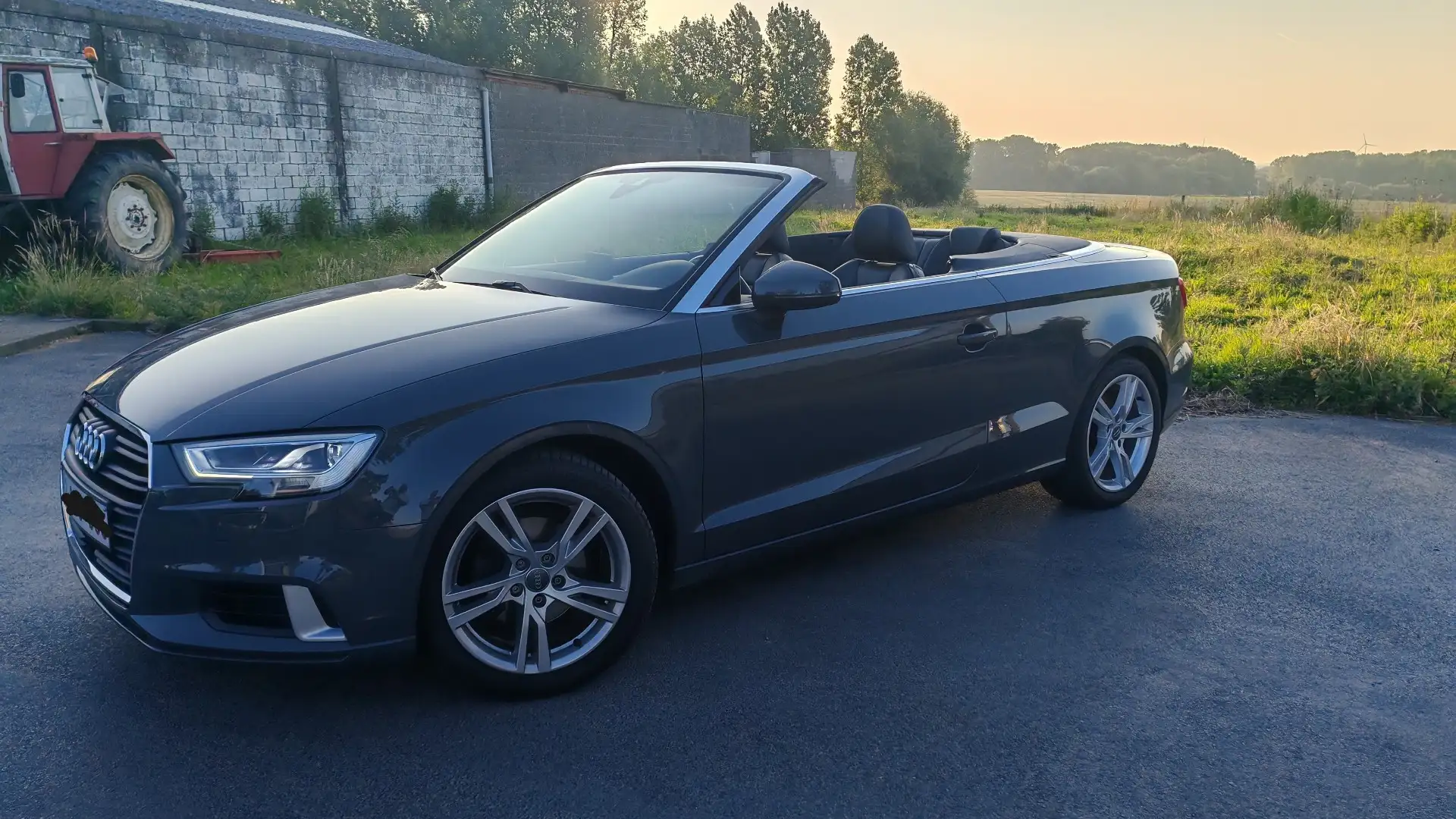 Audi A3 1.4 TFSI Ultra Cabrio Sport - Belgische wagen Gris - 2