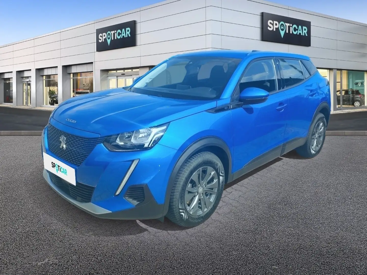 Peugeot e-2008 Active 136 SOH 89% Blau - 1