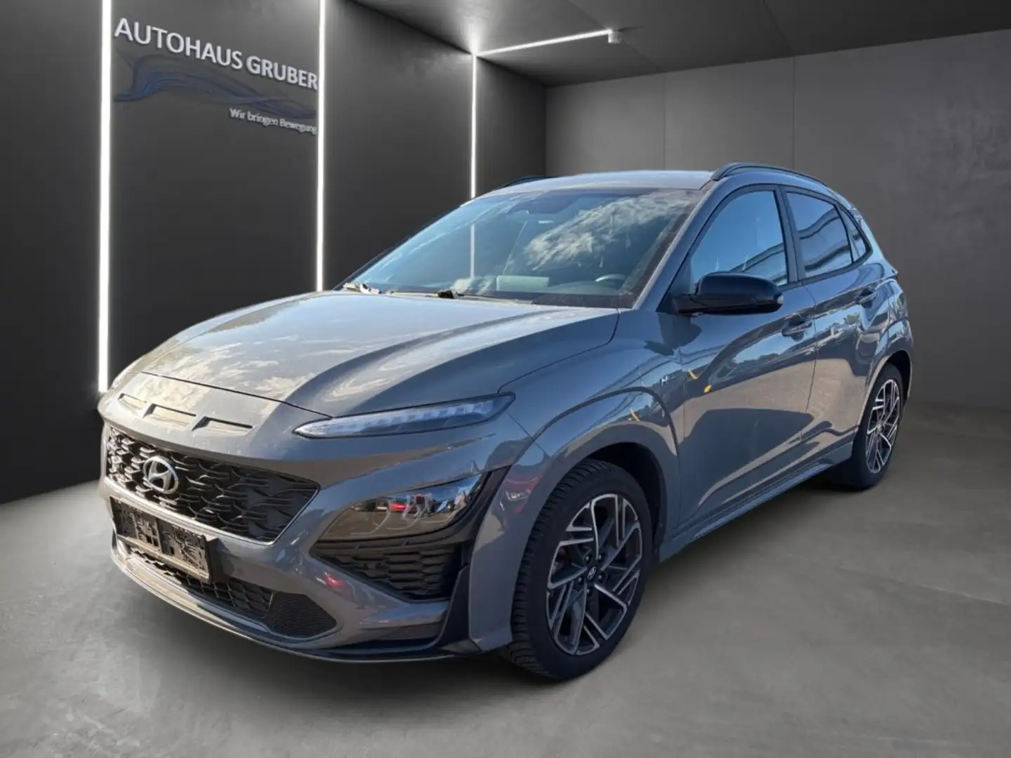 Hyundai KONA N-Line 1,0 T-GDi 2WD 48V k1bl0 Grau - 1