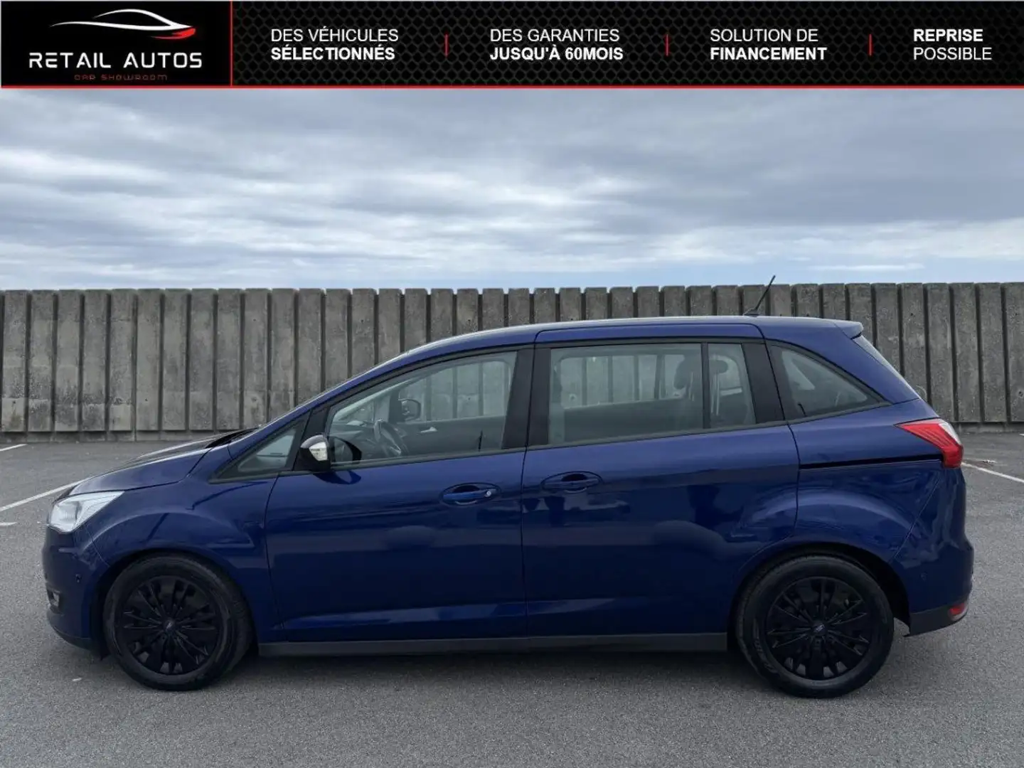 Ford Grand C-Max 1.5 TDCi 120ch Stop&Start Trend Business PowerShif Синій - 2