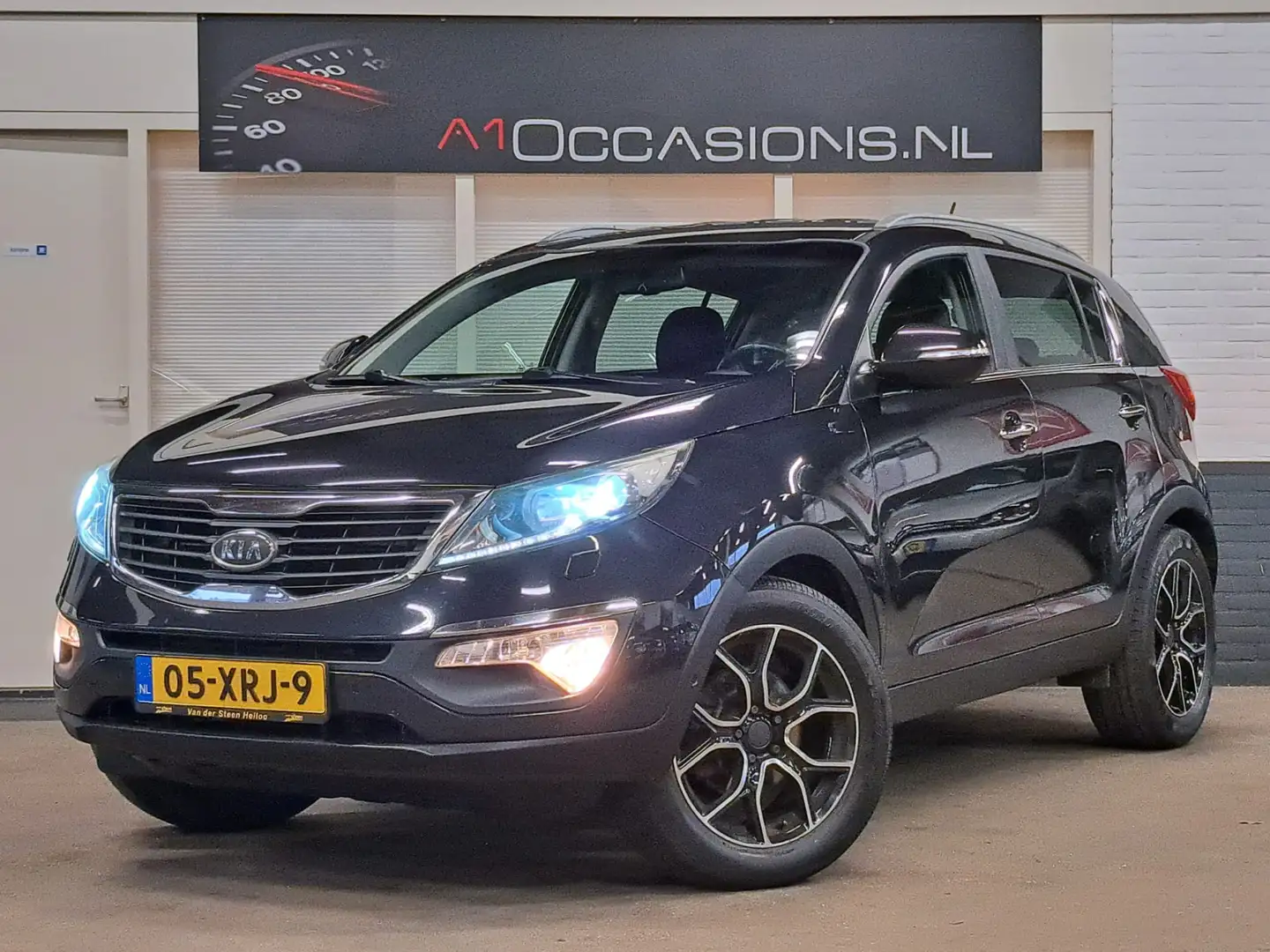 Kia Sportage 1.6 GDI Super Pack + LEDER + NAVI + STOELVERWARMIN Noir - 2