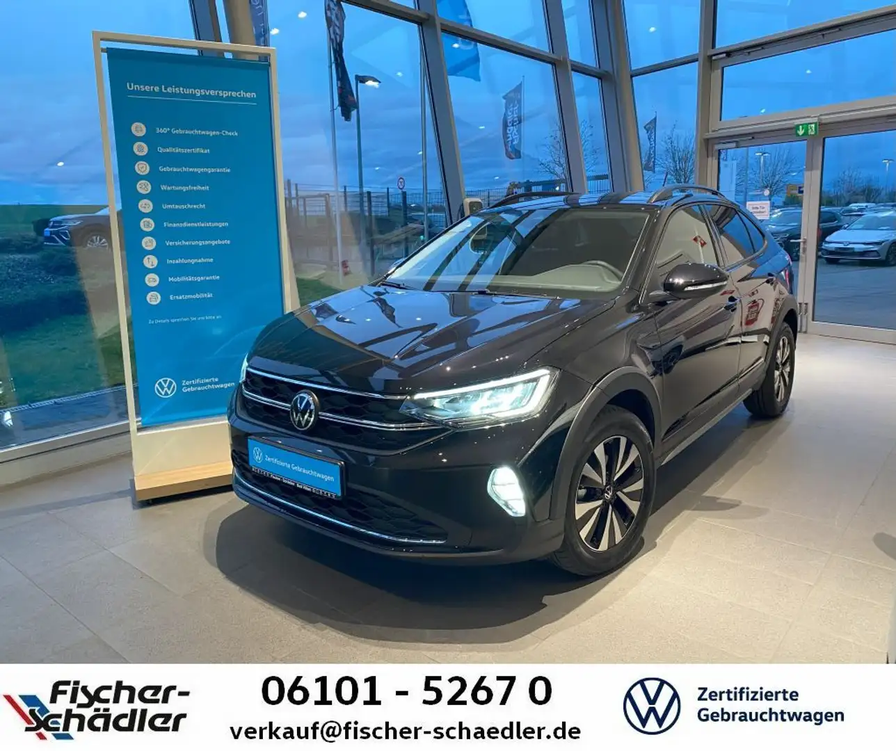 Volkswagen Taigo Life 1.0TSI*LED*R2D*RearView*IQ.Drive*Sitz Noir - 1